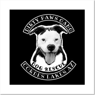 dirty paws gang benny the pittie Posters and Art